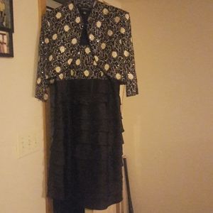 R&M Richards 2 piece Dress Size 10